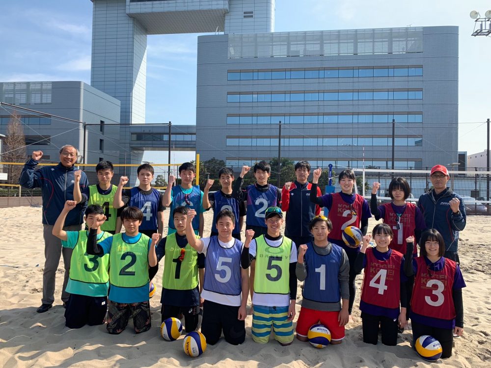 38名が日本代表入りを目指す。「U17・U19・U21ビーチバレーボールトライアウト」開催。